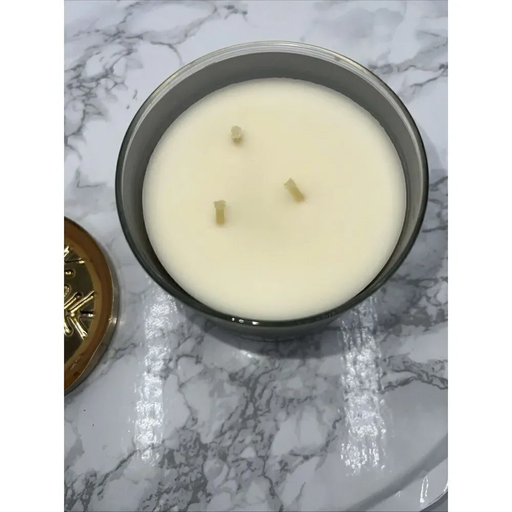 BATH & BODY WORKS Cookies With Santa LUMINARY 3-Wick Candle 45 Hour-NEW! - Picture 4 of 4